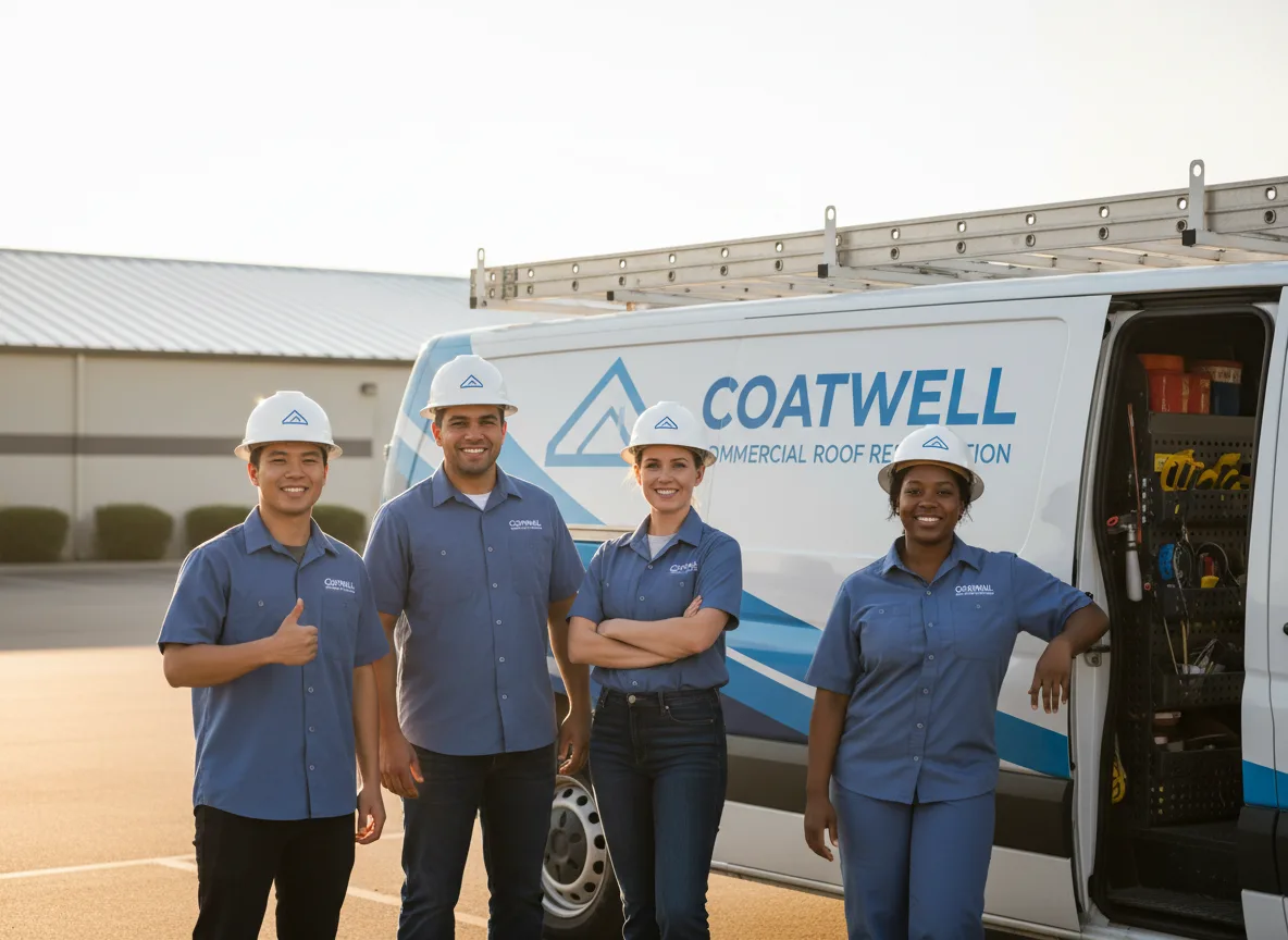 Commercial roof coating company in Colesburg, IA